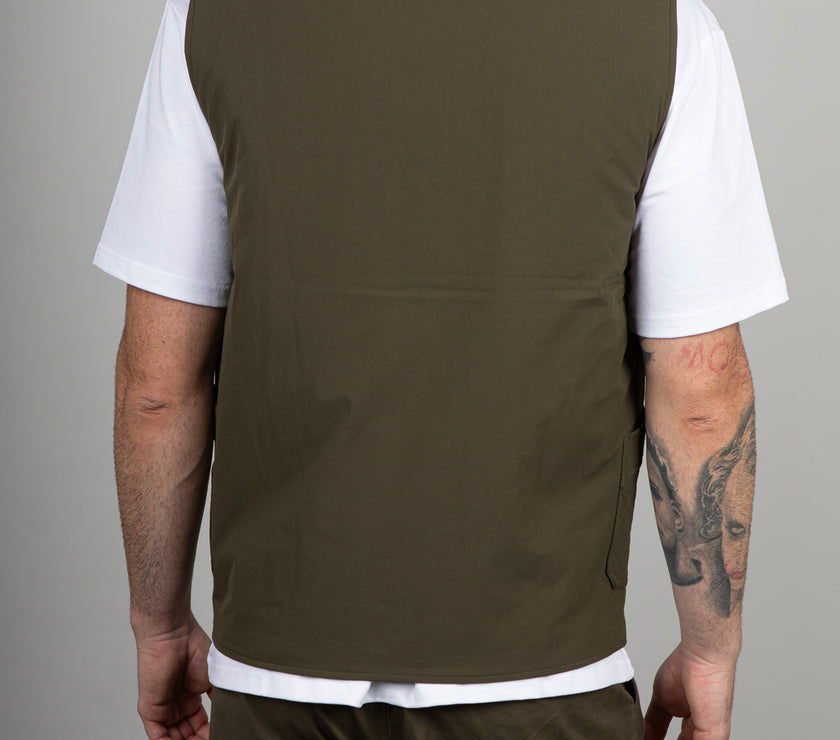 Gilet ANERKJENDT-902019 VERDE