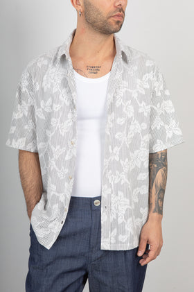 Camicia Jacquard ANERKJENDT-902320 CAVIAR