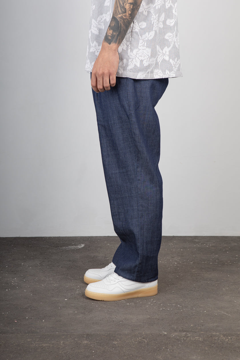 Pantalone Chambray ANERKJENDT-902198