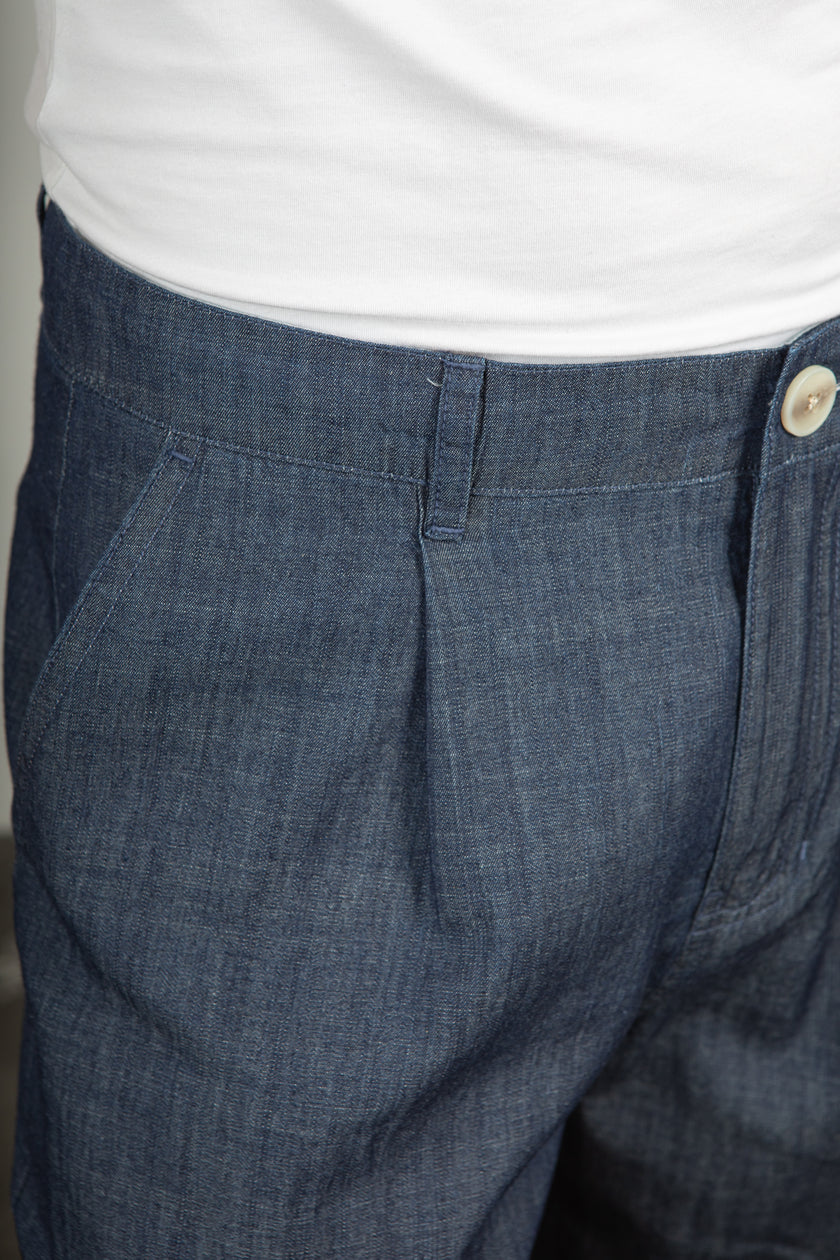 Pantalone Chambray ANERKJENDT-902198