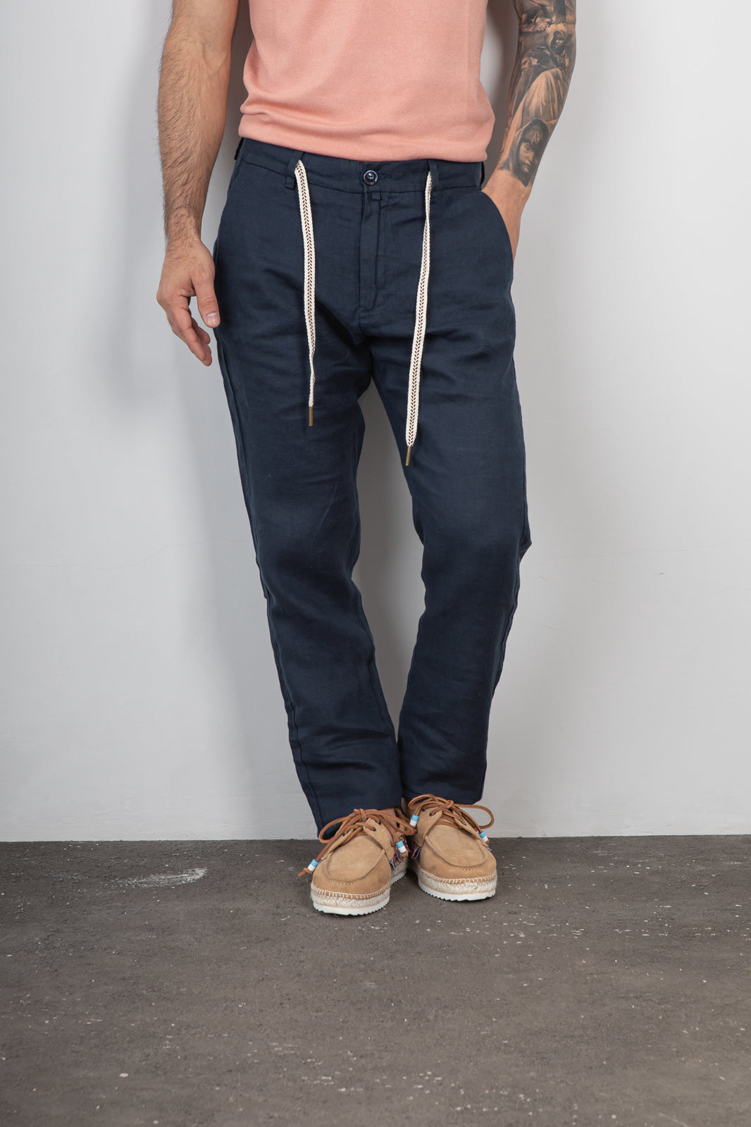 Pantalone GIANNI LUPO-MICHIGAN BLU