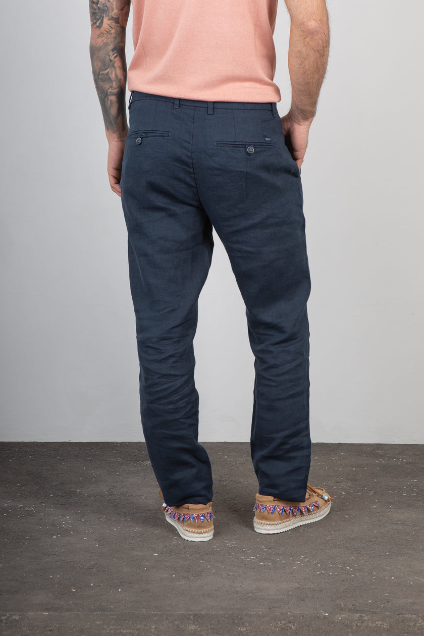 Pantalone GIANNI LUPO-MICHIGAN BLU