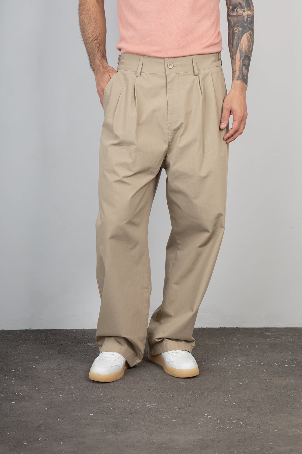 Pantalone GIANNI LUPO-GLW082G CAMEL