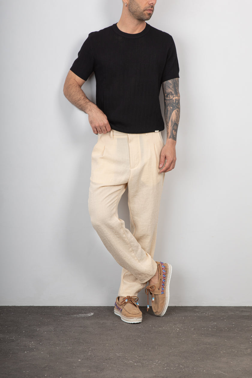 Pantalone sartoriale SQUAD2 - PEGASO BURRO