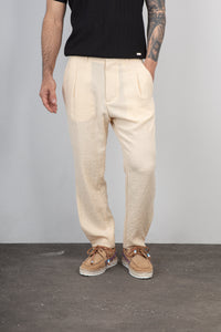 Pantalone sartoriale SQUAD2 - PEGASO BURRO