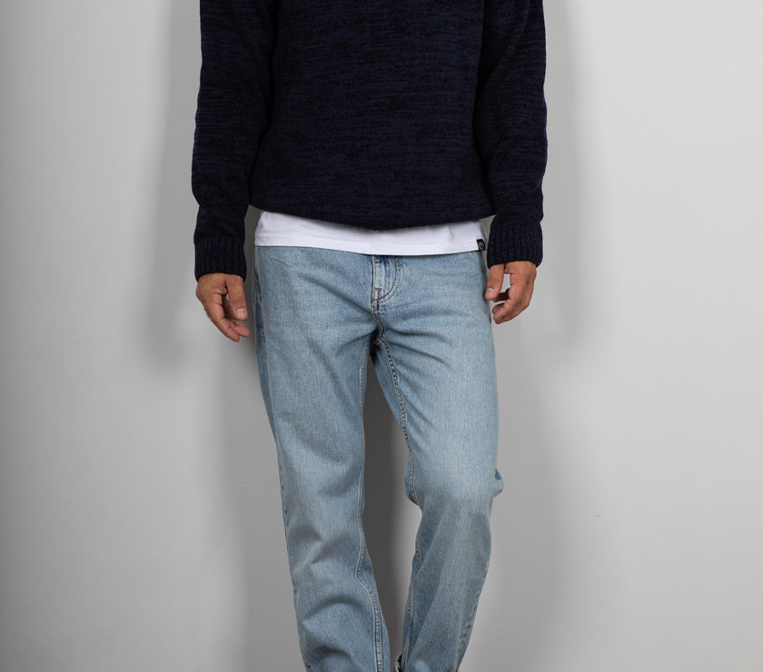 Maglione in ciniglia SQUAD2 - BLU SCURO MA424
