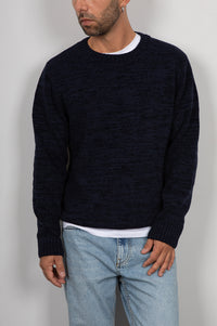 Maglione in ciniglia SQUAD2 - BLU SCURO MA424