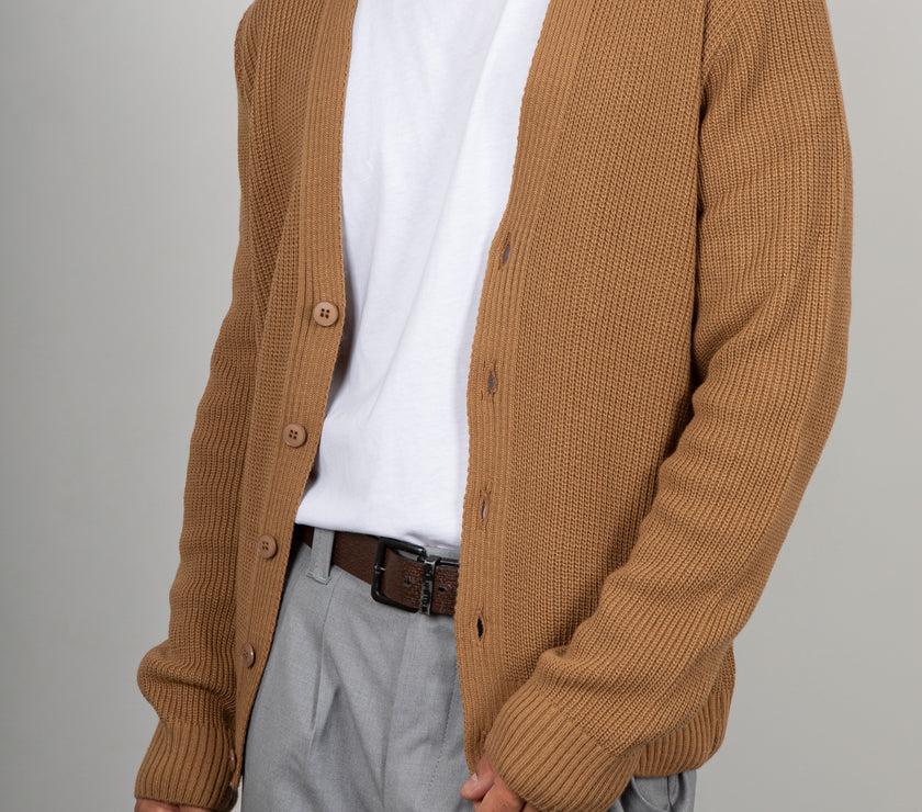 Cardigan costa inglese SQUAD - BISCOTTO MA427