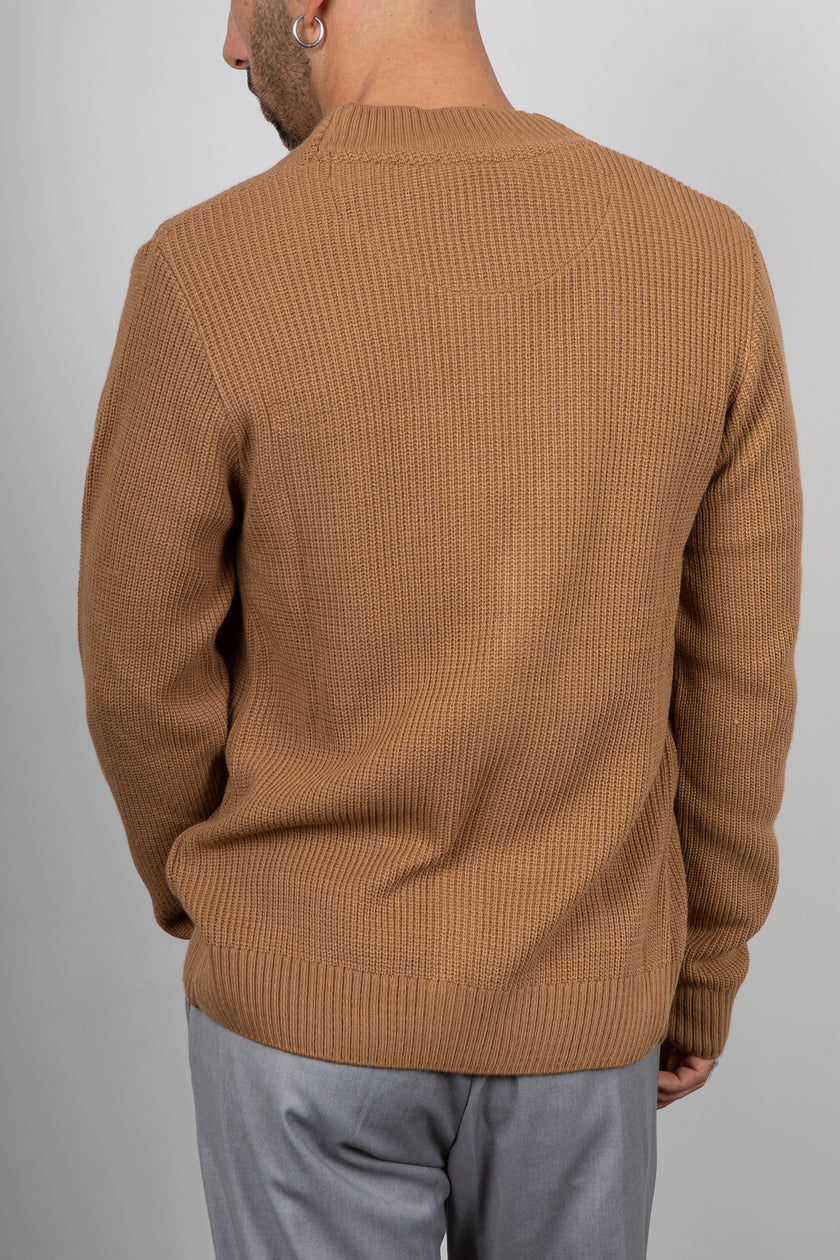 Cardigan costa inglese SQUAD - BISCOTTO MA427