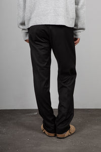 Pantalone palazzo SQUAD - NERO BARRA