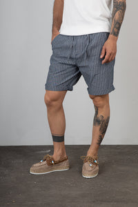 Short gessato TREZ - BENG2 GESSATO BLU