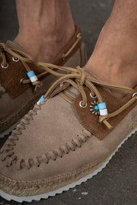 Lagoa nautico charro suede - PIETRA/VISONE