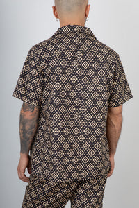 Camicia etnica GIANNI LUPO - GL1018TB BLACK