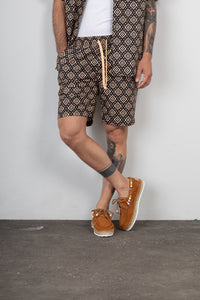 Short etnico GIANNI LUPO - GL1019TB BLACK