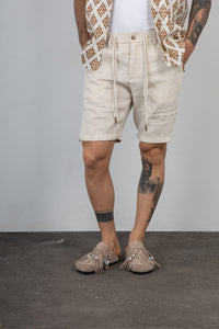 Short in lino GIANNI LUPO - GL5039BD SAND