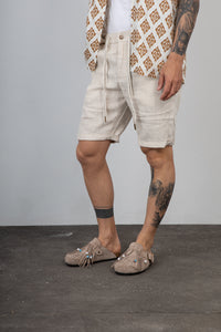 Short in lino GIANNI LUPO - GL5039BD SAND
