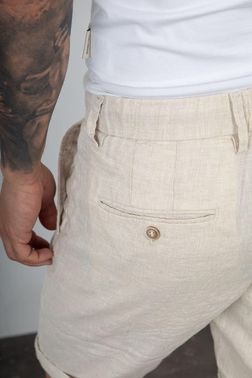 Short in lino GIANNI LUPO - GL5039BD SAND