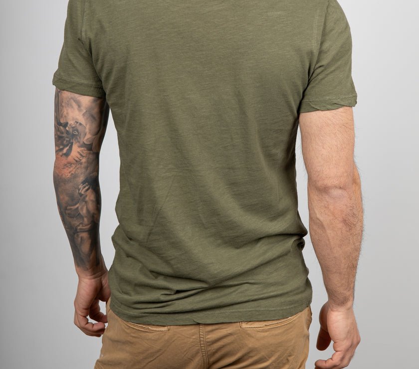 T-shirt TELAMIRA - JTT041 MILITARE
