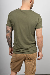 T-shirt TELAMIRA - JTT041 MILITARE