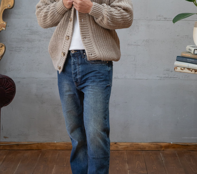 Cardigan GIANNI LUPO - BEIGE BW938