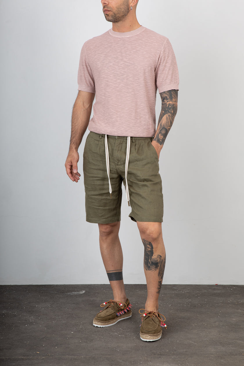 Short in lino GIANNI LUPO - GL5039BD MILITARY