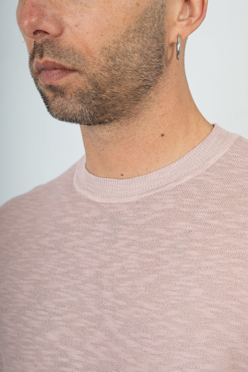 T-shirt fiammata TELAMIRA - WTM06069 ROSA