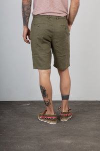 Short in lino GIANNI LUPO - GL5039BD MILITARY
