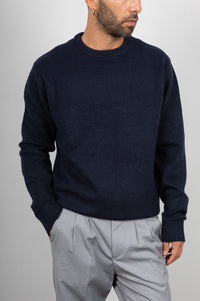 Maglione rasato INDICODE - NAVY 35-913