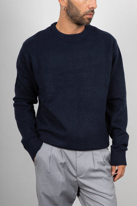 Maglione rasato INDICODE - NAVY 35-913