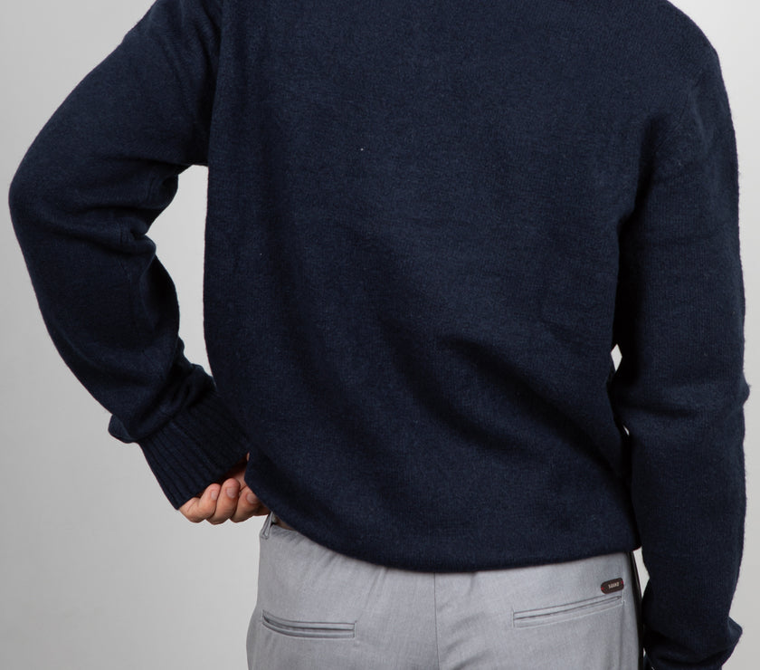 Maglione rasato INDICODE - NAVY 35-913
