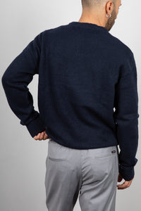 Maglione rasato INDICODE - NAVY 35-913