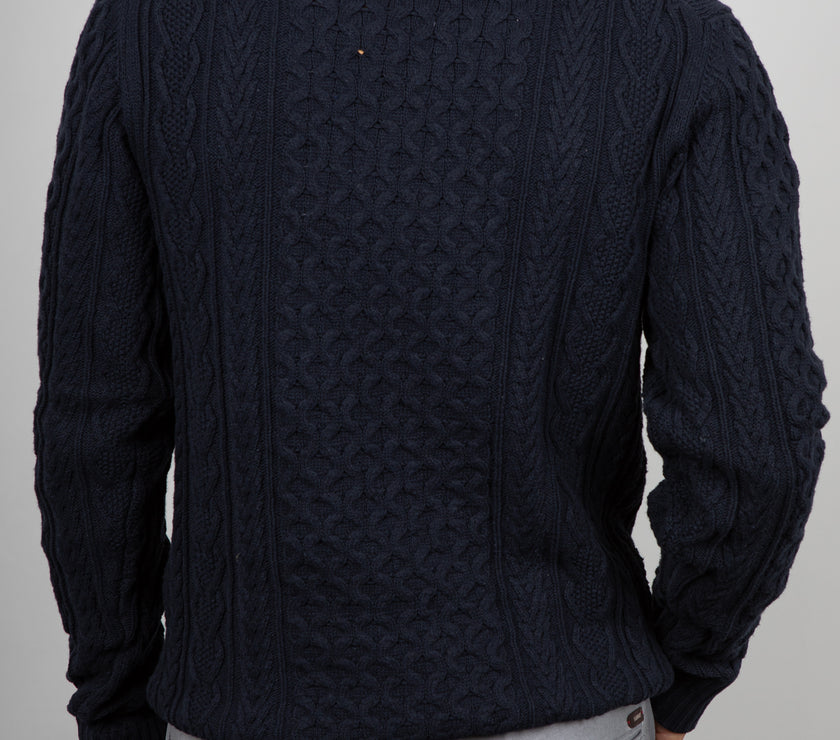 Maglione Fisherman INDICODE - NAVY 35-380