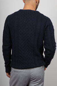 Maglione Fisherman INDICODE - NAVY 35-380