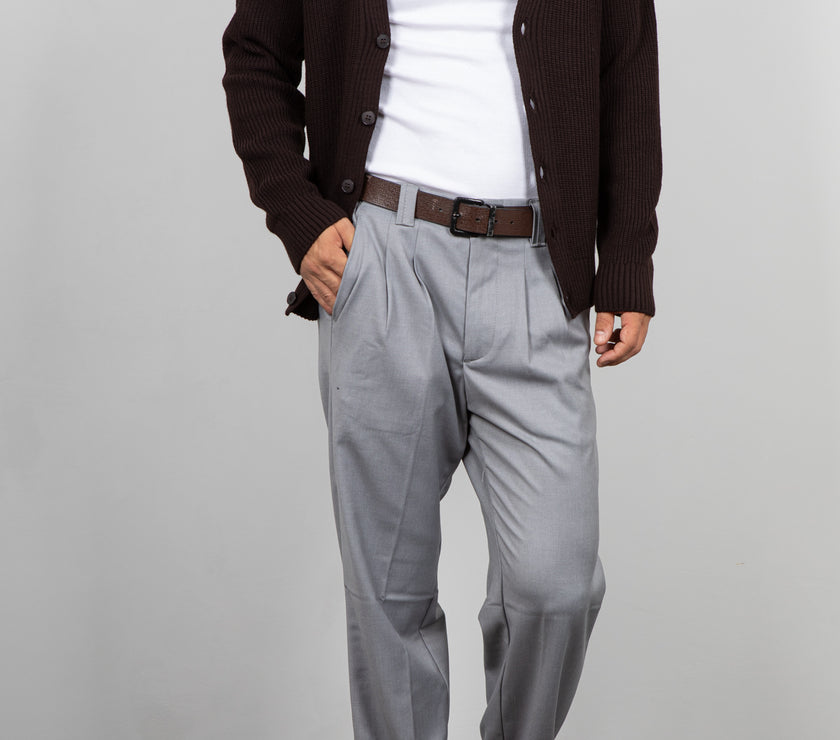 Cardigan costa inglese SQUAD - MORO MA427