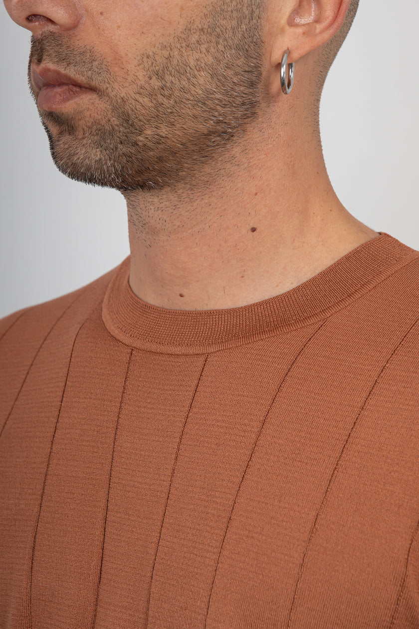 Maglia TELAMIRA - MV012 TABACCO