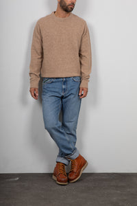 Maglione rasato INDICODE - SAND 35-913