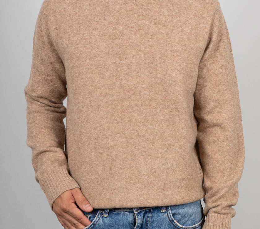 Maglione rasato INDICODE - SAND 35-913