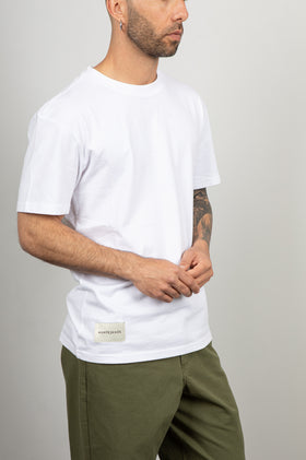 T-shirt ANERKJENDT - AKKIKKI BRIGHT WHITE