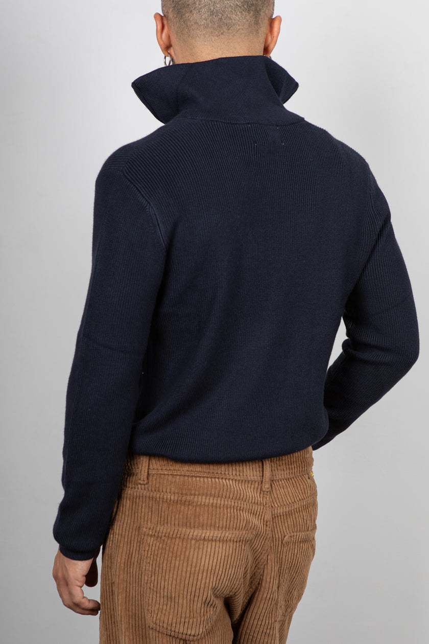 Maglione half-zip GIANNI LUPO - NAVY GL35151GZ