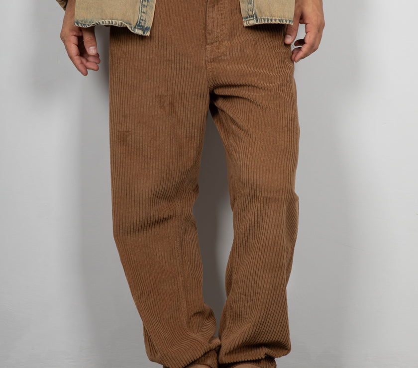 Pantalone wide leg in velluto PONT - RV5CAR CLEVELAND