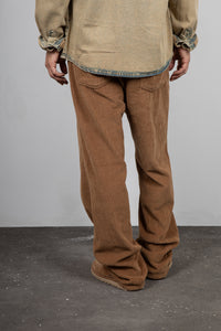 Pantalone wide leg in velluto PONT - RV5CAR CLEVELAND