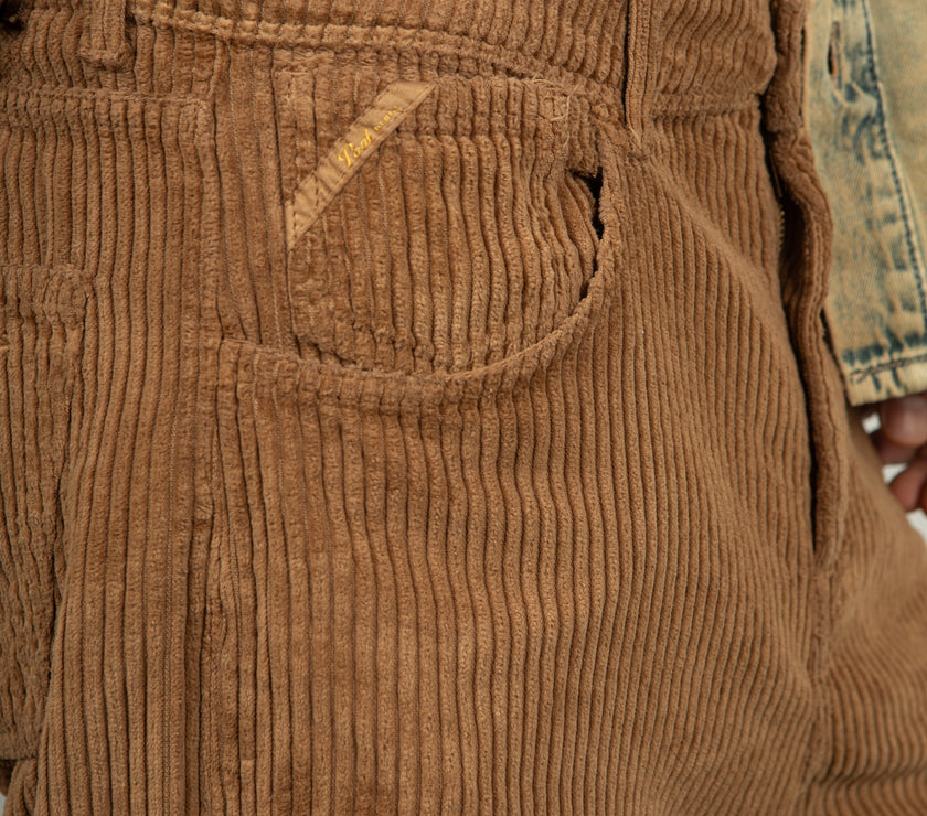 Pantalone wide leg in velluto PONT - RV5CAR CLEVELAND