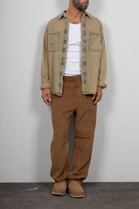 Pantalone wide leg in velluto PONT - RV5CAR CLEVELAND