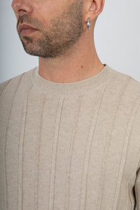 T-shirt a coste TELAMIRA - MA2061 CORDA