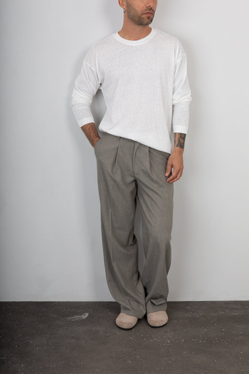 T-shirt manica lunga GIANNI LUPO - GLW070G WHITE