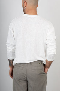 T-shirt manica lunga GIANNI LUPO - GLW070G WHITE