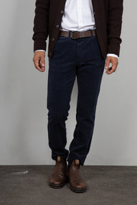 Pantalone velluto SQUAD2 - NAVY REE