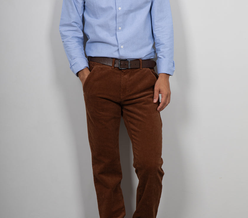 Camicia piquet GIANNI LUPO - BLUE GL7821S