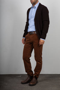 Pantalone velluto SQUAD2 - TERRACOTTA 2  REE