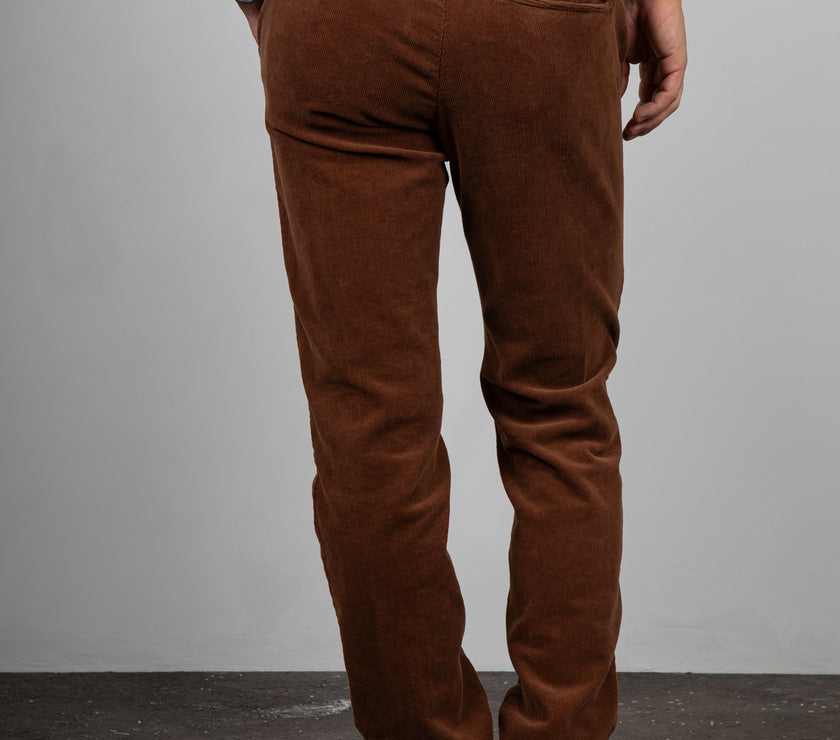 Pantalone velluto SQUAD2 - TERRACOTTA 2  REE